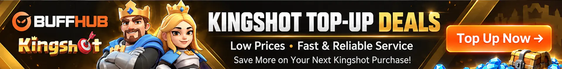 BuffHub Kingshot top-up deals